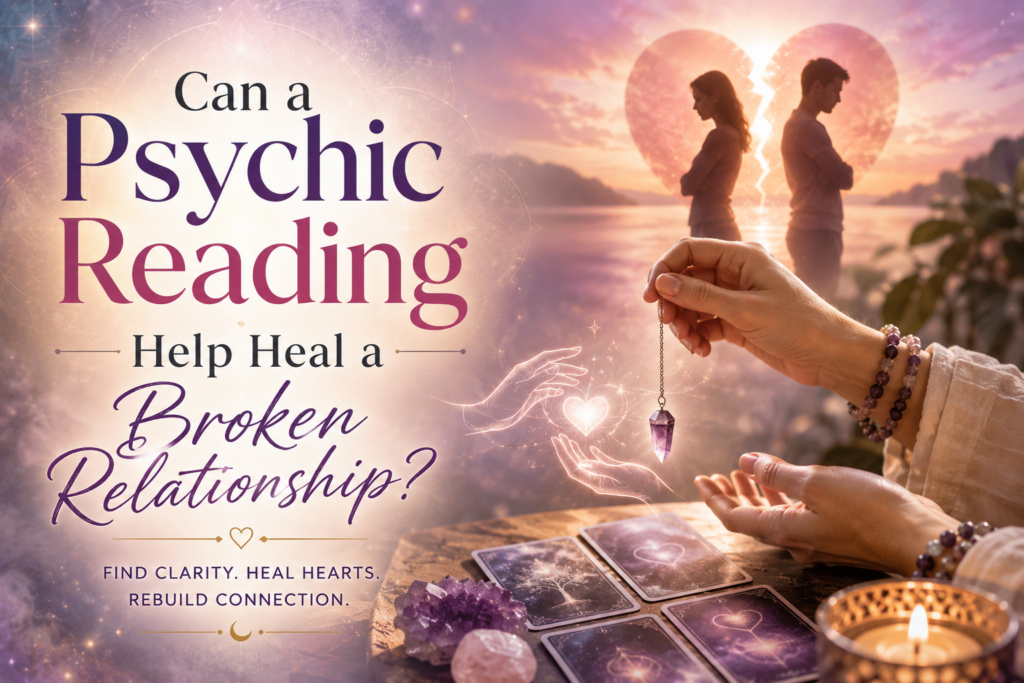 Amy, third-generation psychic reader at Crystal Aura Psychic Readings in Los Angeles